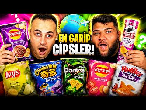 EKİPLE YURT DIŞININ EN GARİP CİPSLERİNİ DENEDİK!