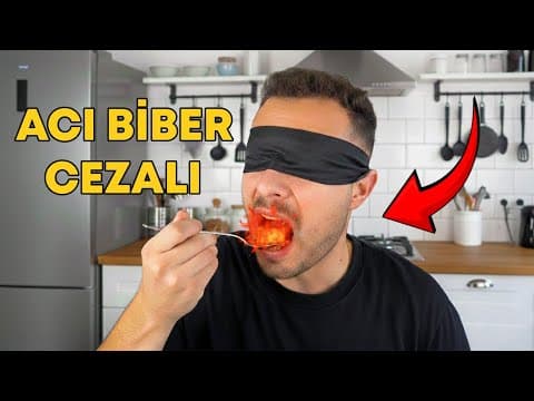 GÖZLER KAPALI YİYECEK TAHMİNİ! | HER HATA DAHA FAZLA ACI