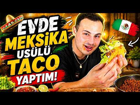 EVDE TACO YAPTIM | BU KADAR KOLAY OLMAMALIYDI!