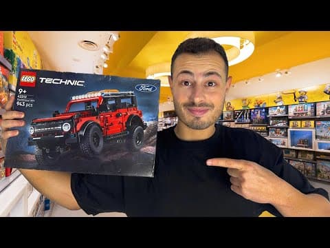 6 SAATLİK DEV LEGO FORD BRONCO YAPTIK!