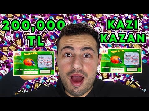 200.000 TL KAZI KAZAN KAZIMAK!