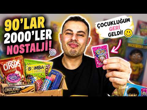 ÇOCUKLUĞUMDAN KALMA ŞEKERLERİ DENEDİM!